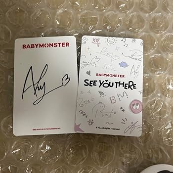 BABYMONSTER アヒョン　サイン BABYMONSTER アヒョン サイン